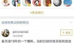 娱乐圈每日爆料微博,明星动态揭秘，幕后故事大公开